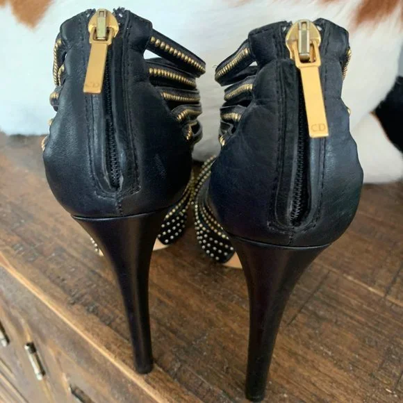 Christian Dior Studded Caged Bootie - Picture 12 of 15